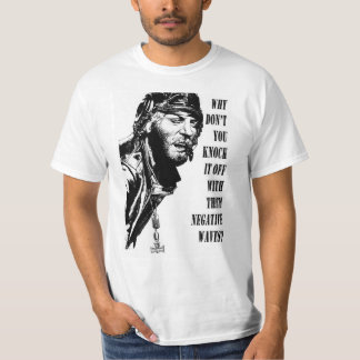 Oddball Says (zwart-wit) T-shirt