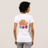 ODDBALLS - DE NAAM VAN HET TEAM VAN DE BOWLING T-SHIRT (Achterkant volledig)