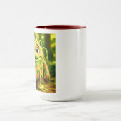 OddFriends beroemd gemaakt door Gooey Green Monste Mok (Midden)