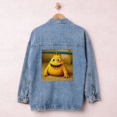 OddFriends beroemd gemaakt door Happy Yellow Monst Denim Jacket (Hangar)