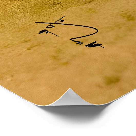 OddFriends beroemd gemaakt door Happy Yellow Monst Poster (Hoek)