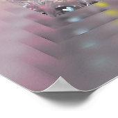 OddFriends - Roze grillige schepsel Poster (Hoek)