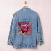 OddFriends - Roze grillige schepsel Poster Denim Jacket (Hangar)