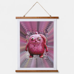 OddFriends Roze Wezen Mok Hangend Wandkleed