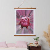 OddFriends Roze Wezen Mok Hangend Wandkleed (Slaapkamer)