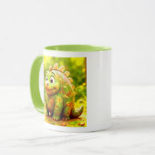 OddFriends - Schattige Poster van Chubby Dino Mok (Voorkant links)