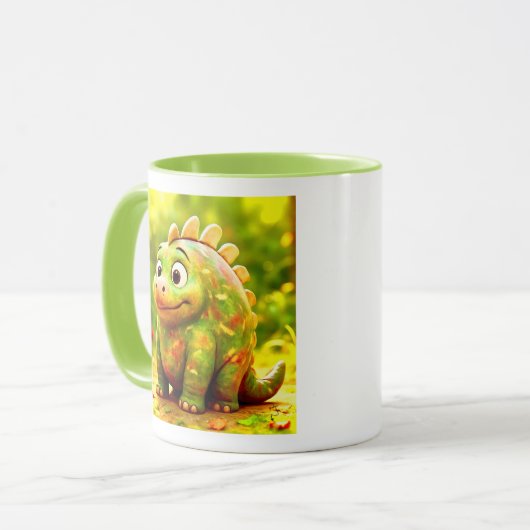 OddFriends - Schattige Poster van Chubby Dino Mok (Voorkant links)