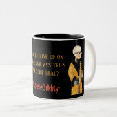 Oddie Beau Bone Bliss Tweekleurige Koffiemok (Voorkant rechts)