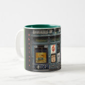 Oddie's Creepy Emporium Mok (Voorkant links)