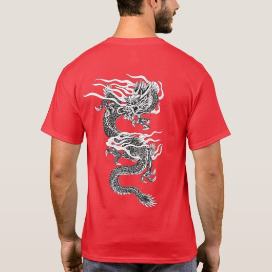 Oddities Dragon T-shirt (Achterkant)