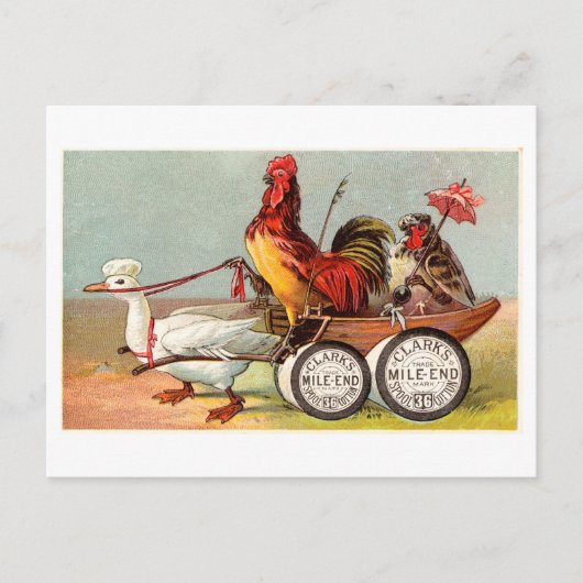 Oddity Clark's Mile-End Spool Katoen Briefkaart (Voorkant)