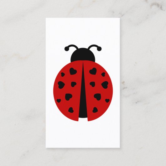 oddRex ladybug Visitekaartje (Voorkant)