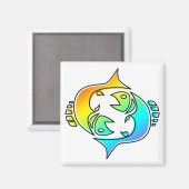 oddRex pisces Magneet (Voorkant / Achterkant)