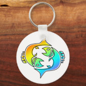 oddRex pisces Sleutelhanger (Voorkant)