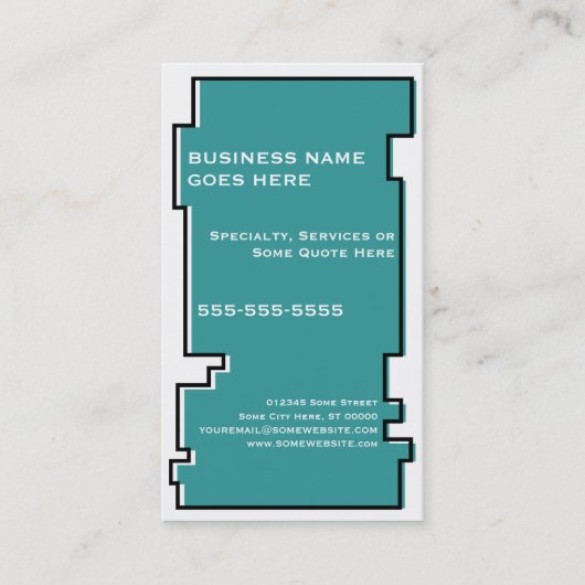 oddRex pisces Visitekaartje (Voorkant)