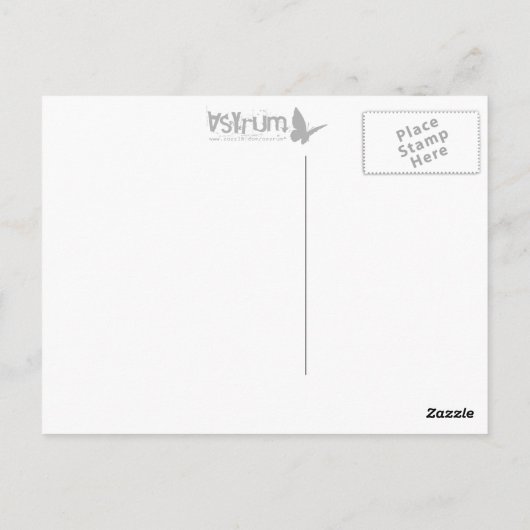 oddRex saxofone Briefkaart (Achterkant)