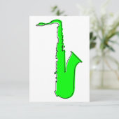 oddRex saxofone Kaart (Staand voorkant)