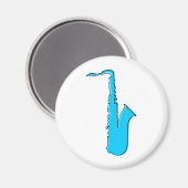oddRex saxofone Magneet (Voorkant / Achterkant)