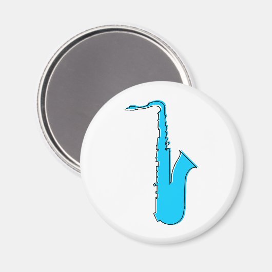 oddRex saxofone Magneet (Voorkant / Achterkant)