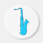 oddRex saxofone Magneet (Voorkant)