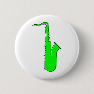 oddRex saxofone Ronde Button 5,7 Cm