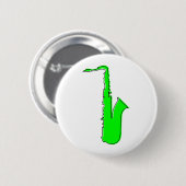 oddRex saxofone Ronde Button 5,7 Cm (Voorkant /achterkant)