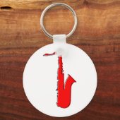 oddRex saxofone Sleutelhanger (Voorkant)