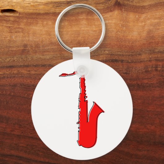 oddRex saxofone Sleutelhanger (Voorkant)