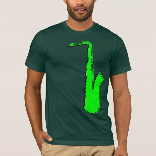 oddRex saxofone T-shirt (Voorkant)