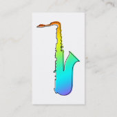 oddRex saxofone Visitekaartje (Achterkant)