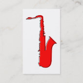 oddRex saxofone Visitekaartje (Achterkant)