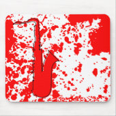 oddRex saxofoon Muismat (Voorkant)