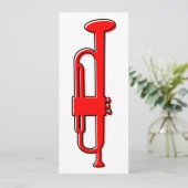 oddRex trompet Kaart (Staand voorkant)