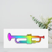 oddRex trompet Kaart (Staand voorkant)