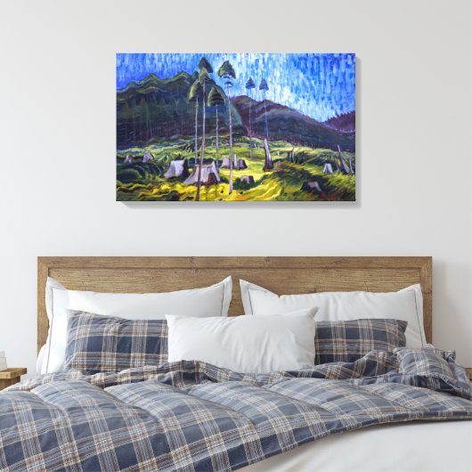 Odds en Einds | Emily Carr | Canvas Afdruk (Insitu (Slaapkamer))
