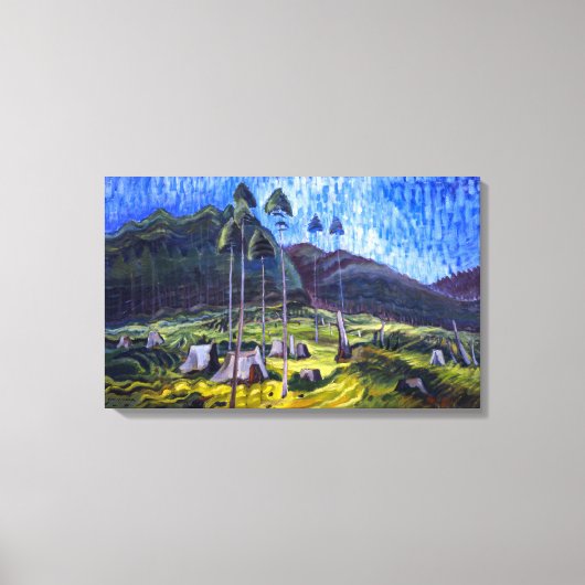 Odds en Einds | Emily Carr | Canvas Afdruk (Voorkant)