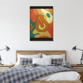 Oddvocado Canvas Print (Insitu (Slaapkamer))