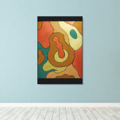 Oddvocado Canvas Print (Insitu (Houten vloer))
