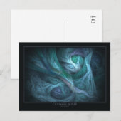 Oddyssy in blauw Briefkaart (Voorkant / Achterkant)