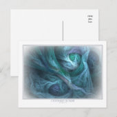 Oddyssy in blauw Briefkaart (Voorkant / Achterkant)