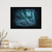 Oddyssy in blauwe print (Keuken)