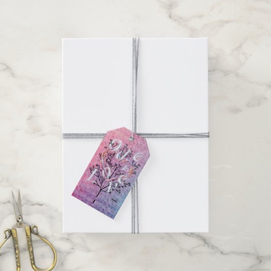 Ode aan de Liefde Cadeaubijsluiter door Dichter Ad Cadeaulabel (Met Touw)