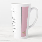 Ode aan de liefde Latte Mok van Dichteres Adiela A (Rechts)