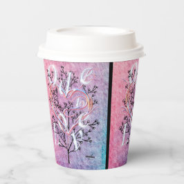 Ode aan de liefde papieren beker Ontworpen door Ad