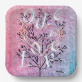 Ode aan de Liefde Papieren Bord door Dichter Adiel (Voorkant)