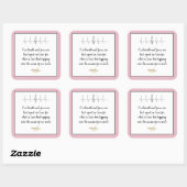 Ode aan de liefde sticker van dichter Adiela Akoo (Vel)