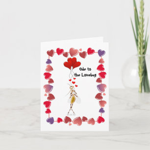 Ode aan de Lovebug Feestdagen Kaart
