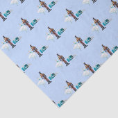 Ode aan de Notenkraker Ballet Blauw Tissuepapier (Detail)