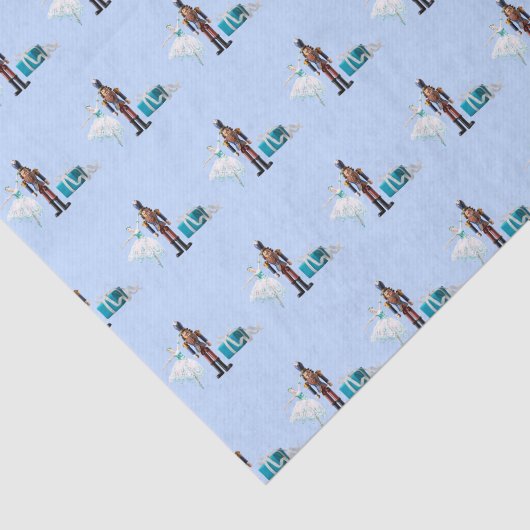 Ode aan de Notenkraker Ballet Blauw Tissuepapier (Detail)