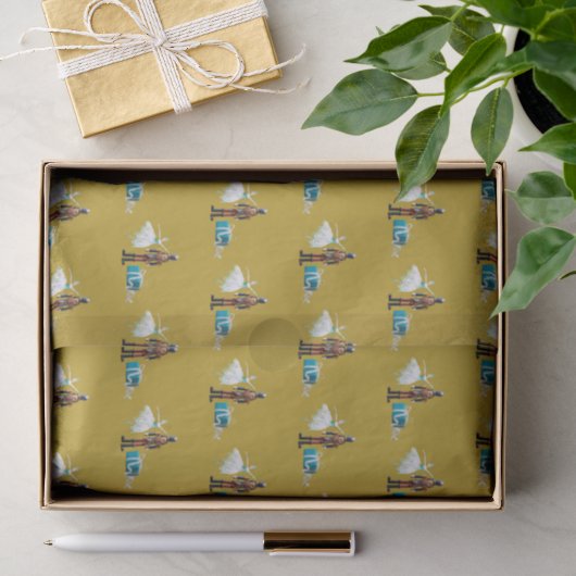 Ode aan de Notenkraker Ballet Gold Tissuepapier (Geschenk)